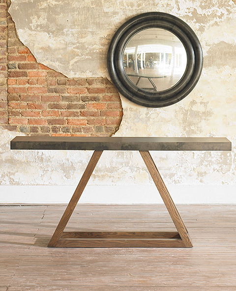 Julian Chichester Furniture and Lighting Variable Product Triangle Console Table 2163.FGO.CVB 01