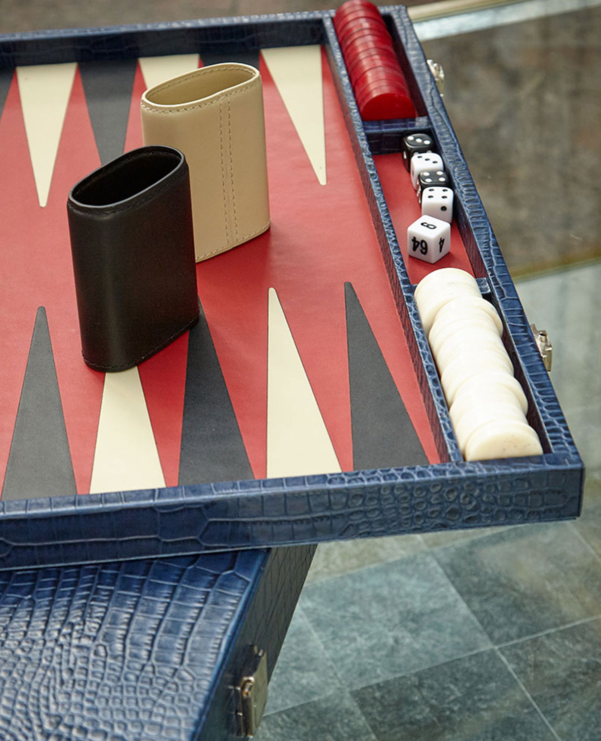Julian Chichester Furniture and Lighting Simple Product Backgammon Small 2412.BAC.000 01