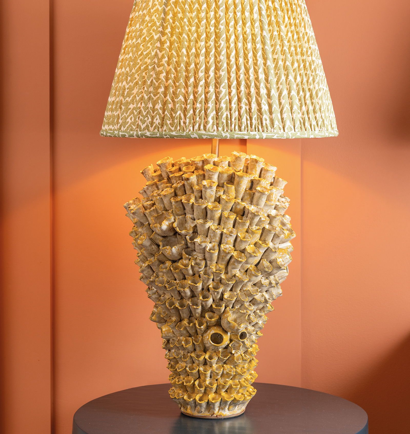 Bubble Lamp Large Yellow 01